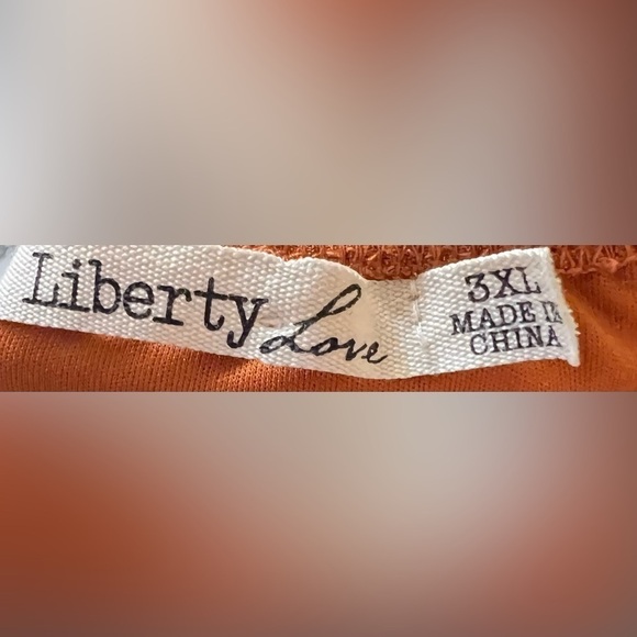 Liberty love Boho top size 3X - Picture 5 of 5